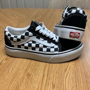 Vans checked sneakers